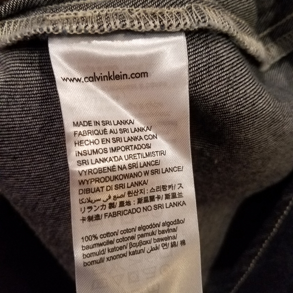 Calvin Klein Jeans Denim One Shoulder Sleeveless - Picture 5 of 8